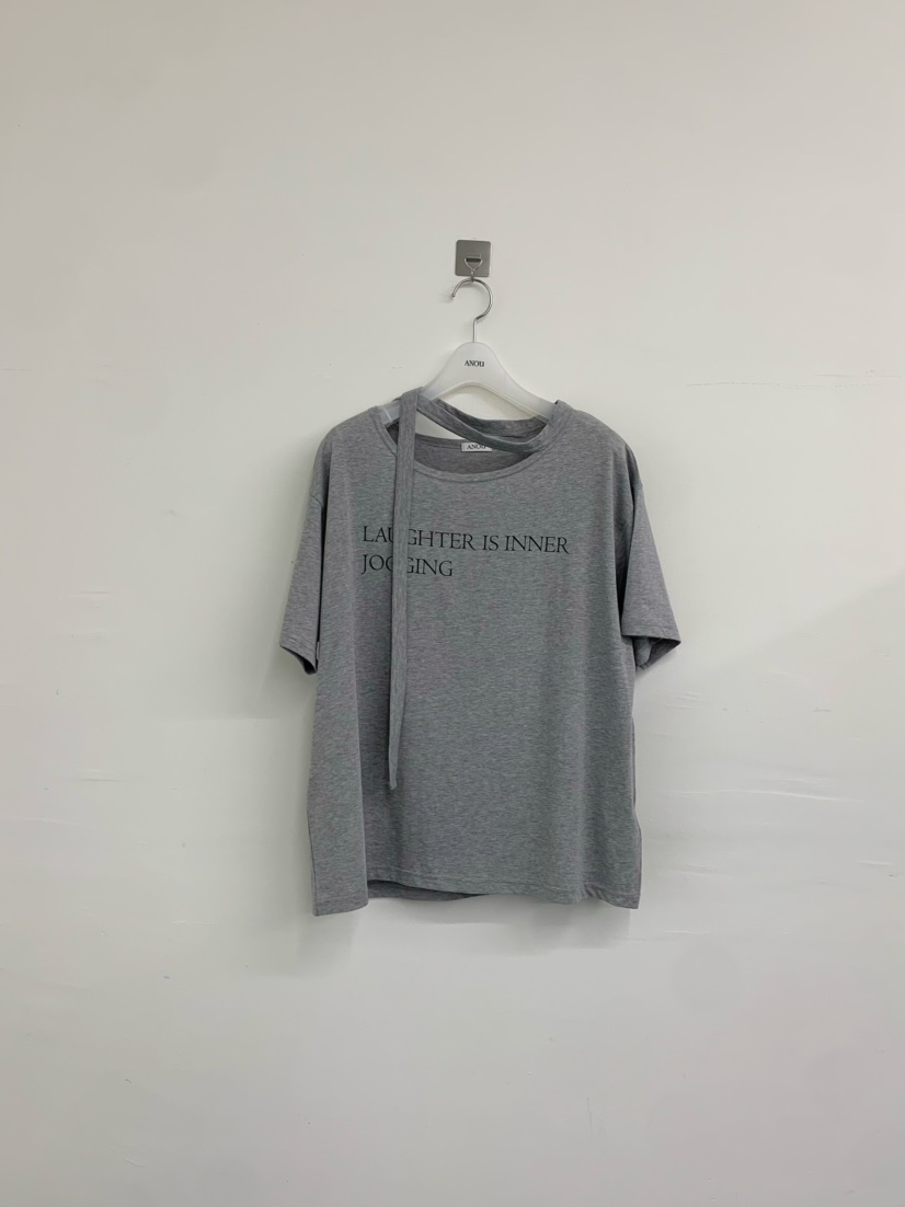 ANOU韓國東大門代購女士新品時尚推薦職業26春夏熱賣人氣T恤ANOUT恤圖色3