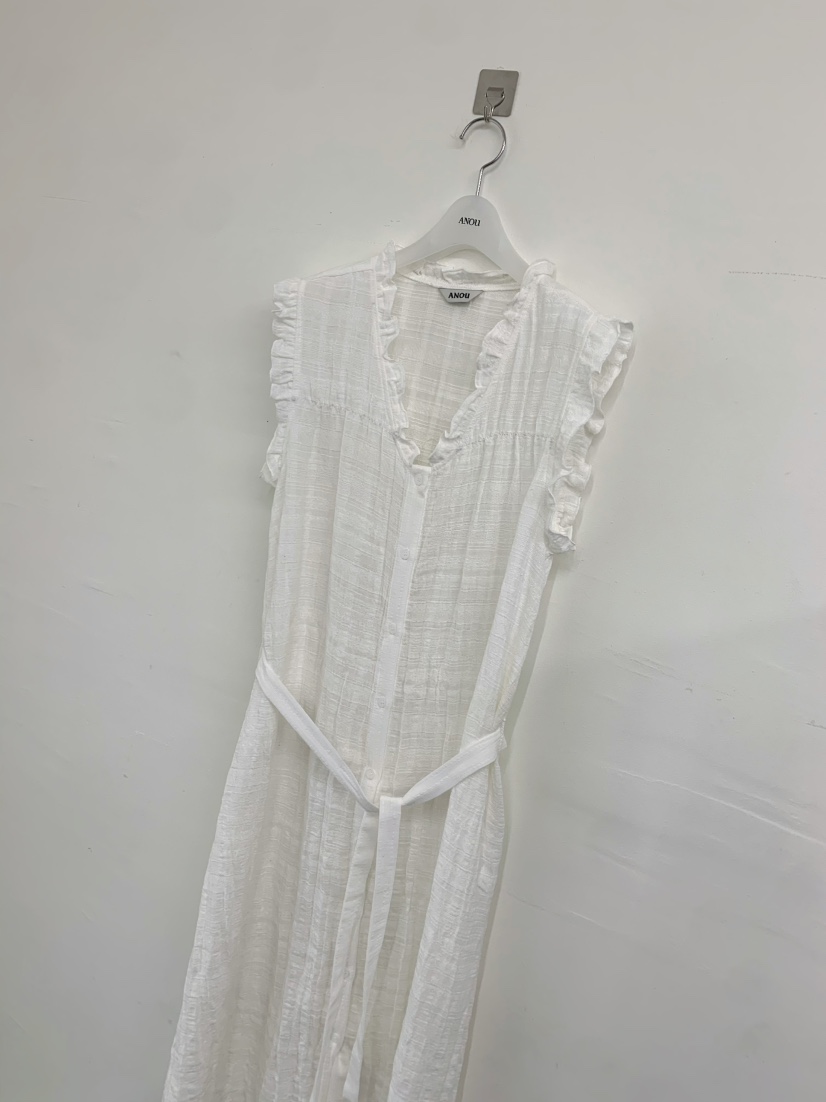 ANOU韓國東大門代購女士新品熱賣職業時尚休閑連衣裙含腰帶ANOU連衣裙