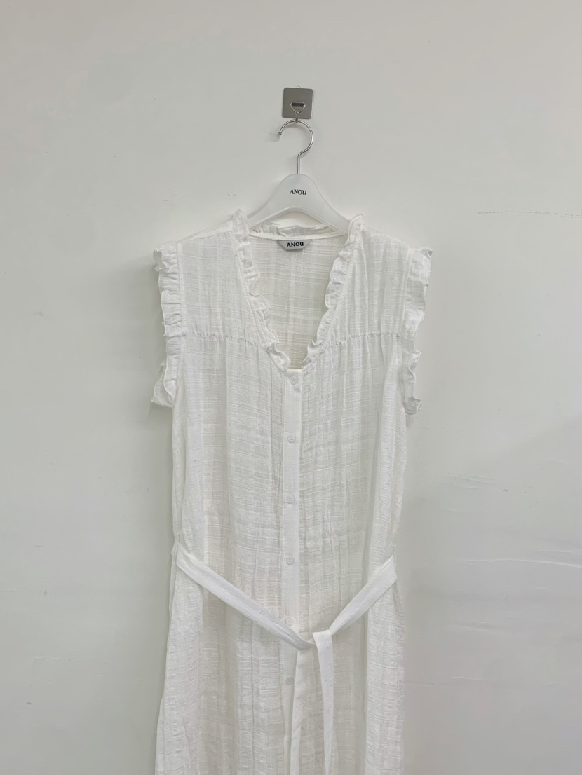 ANOU韓國東大門代購女士新品熱賣職業時尚休閑連衣裙含腰帶ANOU連衣裙