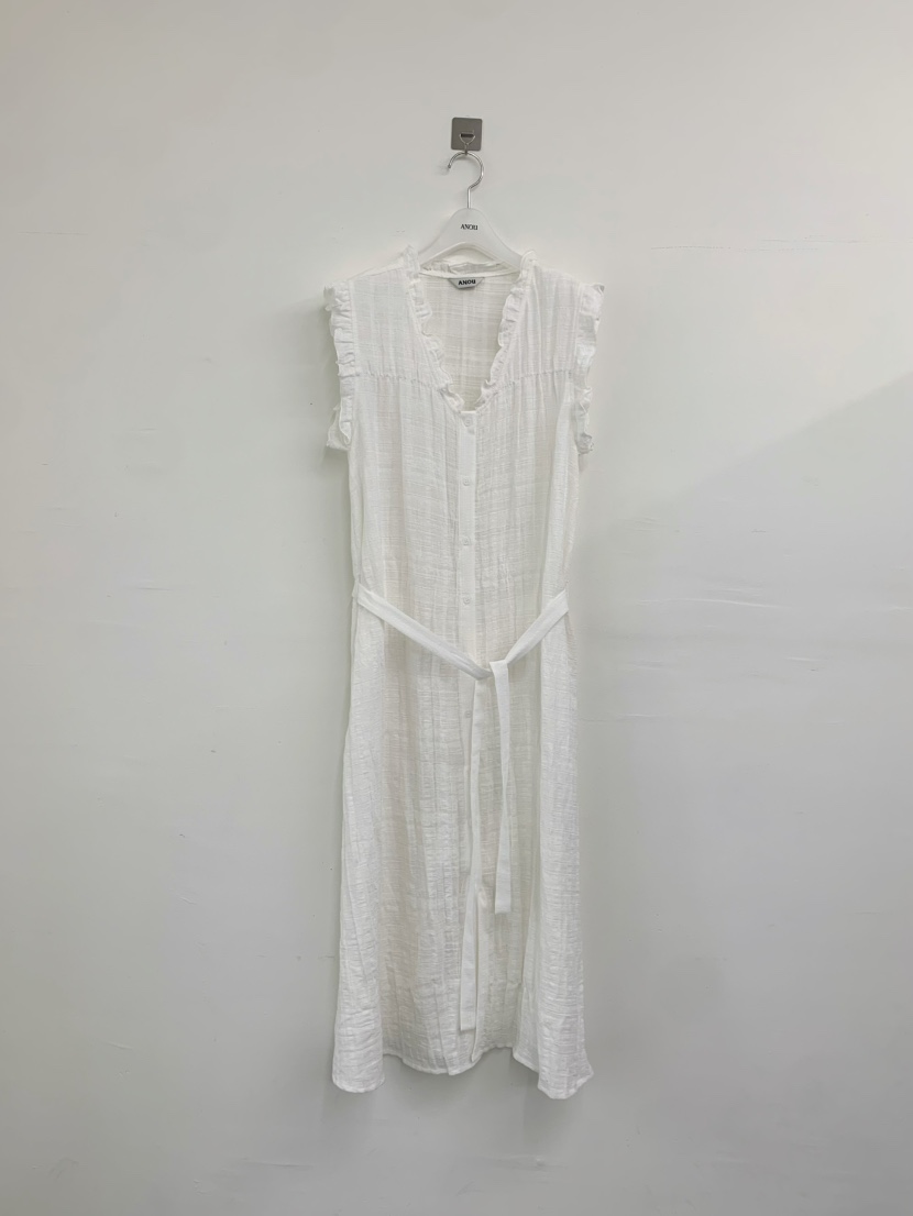 ANOU韓國東大門代購女士新品熱賣職業時尚休閑連衣裙含腰帶ANOU連衣裙圖色2
