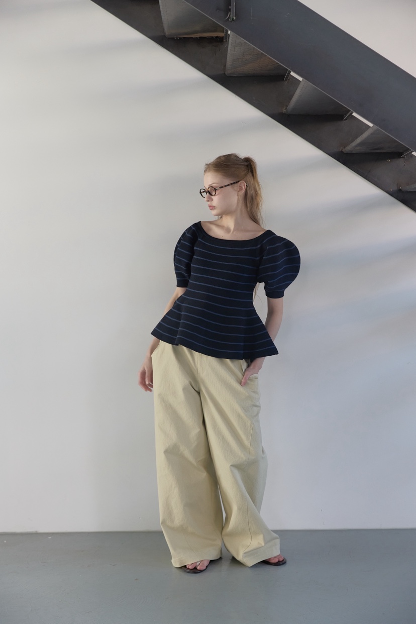 UOOV韓國直郵女裝新品人氣職業26春夏休閑襯衫蕾絲衫喇叭UOOV襯衫/蕾絲衫