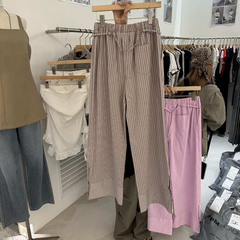 BAGUETTE-P韓國直郵女士新品推薦26春夏職業休閑時尚休閑褲BAGUETTE-P休閑褲