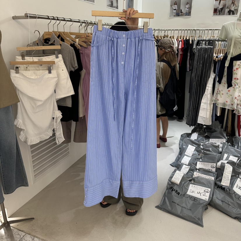 BAGUETTE-P韓國直郵女士新品推薦26春夏職業休閑時尚休閑褲BAGUETTE-P休閑褲圖色2