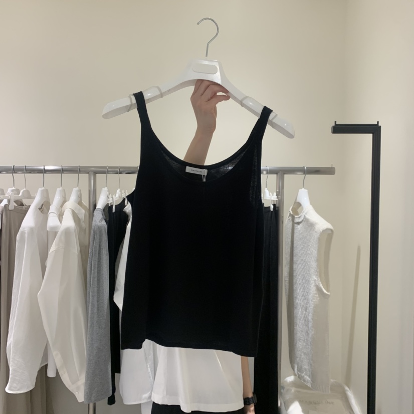 MASCULINE韓國東大門直郵女裝新款熱賣26春夏吊帶背心修身MASCULINE吊帶/背心圖色2