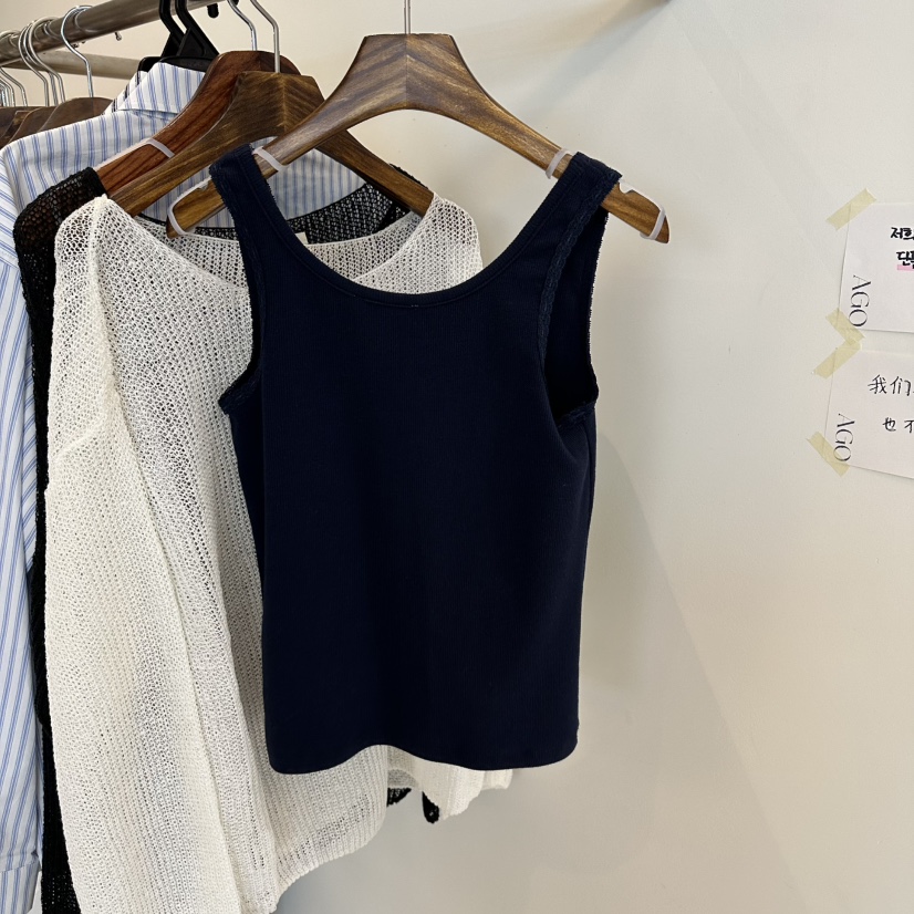 AGO韓國代購女士新品休閑人氣熱賣時尚推薦26春夏吊帶背心蕾絲AGO吊帶/背心