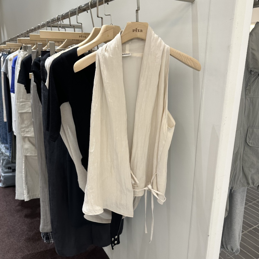 PITA/THEVERLIN韓國東大門代購女裝新品26春夏襯衫蕾絲衫PITA/THEVERLIN襯衫/蕾絲衫圖色1