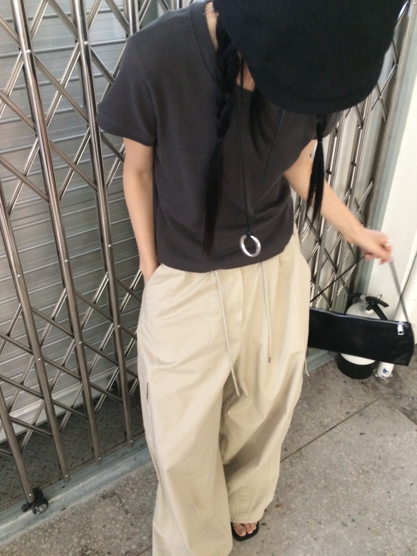 ANOU韓國直郵女裝新品休閑職業時尚推薦人氣熱賣26春夏T恤ANOUT恤