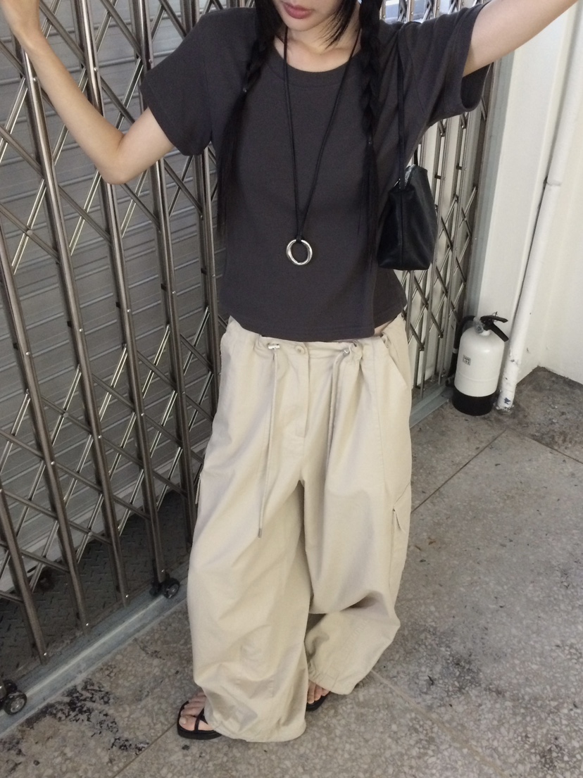 ANOU韓國直郵女裝新品休閑職業時尚推薦人氣熱賣26春夏T恤ANOUT恤