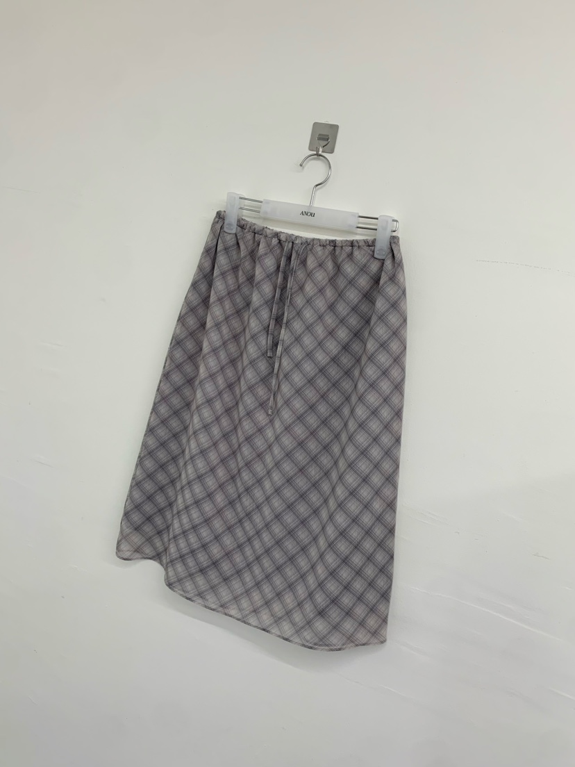 ANOU韓國代購女裝新款推薦時尚熱賣人氣休閑26春夏職業長裙ANOU長裙