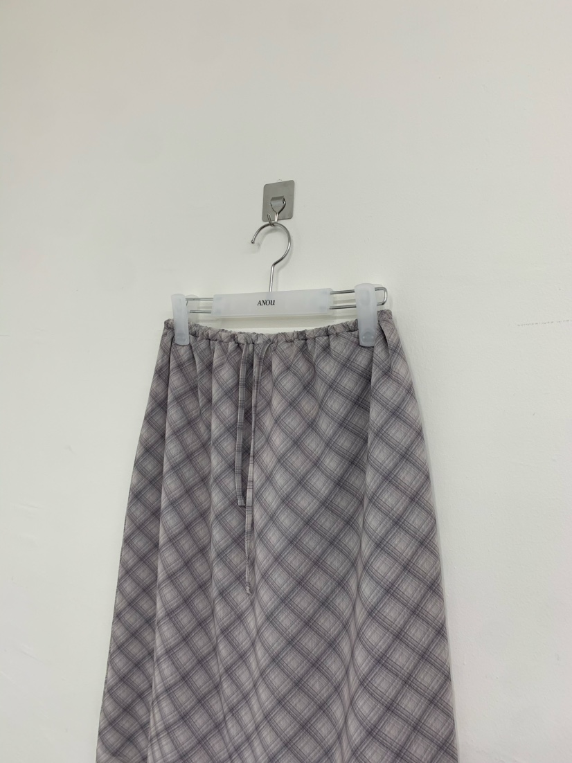 ANOU韓國代購女裝新款推薦時尚熱賣人氣休閑26春夏職業長裙ANOU長裙
