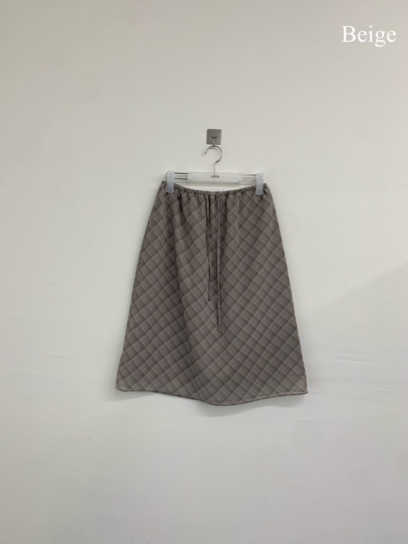 ANOU韓國代購女裝新款推薦時尚熱賣人氣休閑26春夏職業長裙ANOU長裙圖色2