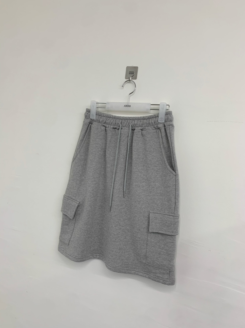 ANOU韓國直郵女士新款26春夏推薦職業人氣半身裙中短裙口袋ANOU半身裙/中短裙