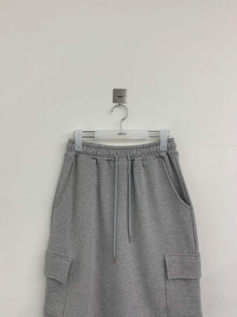 ANOU韓國直郵女士新款26春夏推薦職業人氣半身裙中短裙口袋ANOU半身裙/中短裙