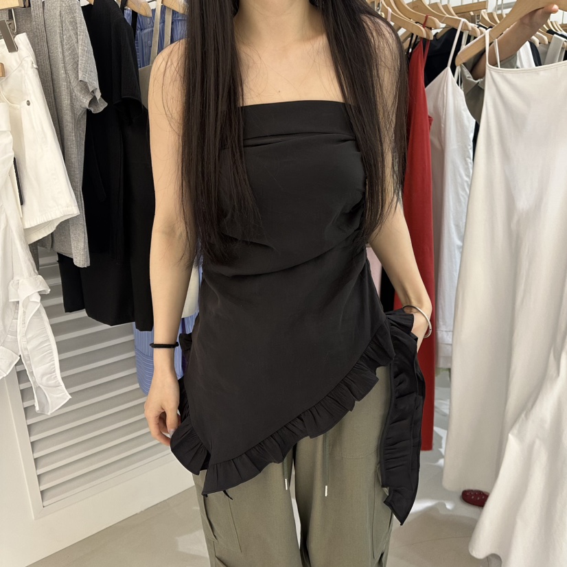 BAGUETTE-P韓國東大門代購女裝新品休閑推薦職業吊帶背心BAGUETTE-P吊帶/背心圖色2