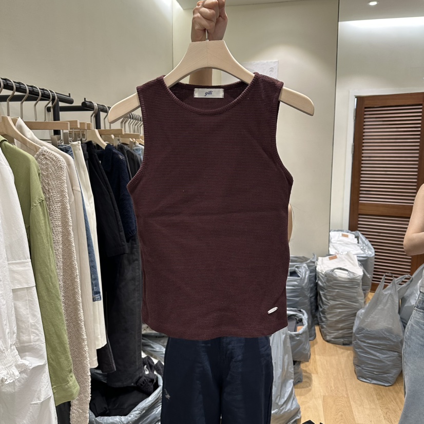 GILLI韓國東大門直郵女裝新款職業休閑26春夏推薦吊帶背心GILLI吊帶/背心圖色3