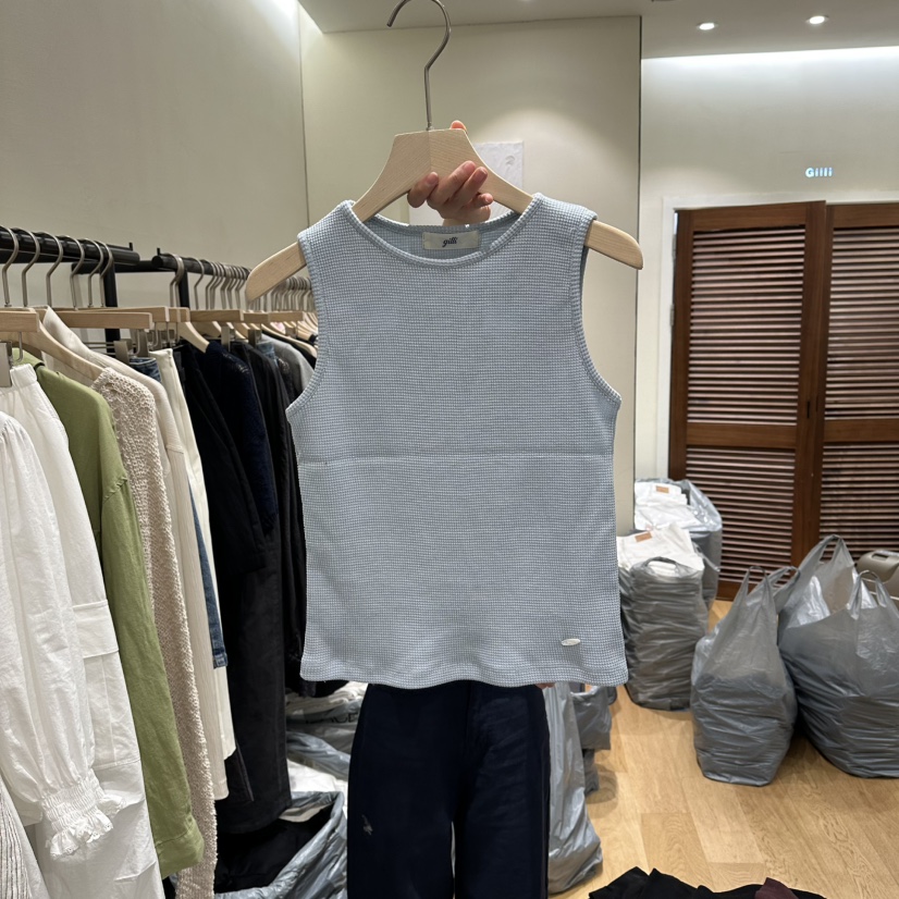 GILLI韓國東大門直郵女裝新款職業休閑26春夏推薦吊帶背心GILLI吊帶/背心圖色5