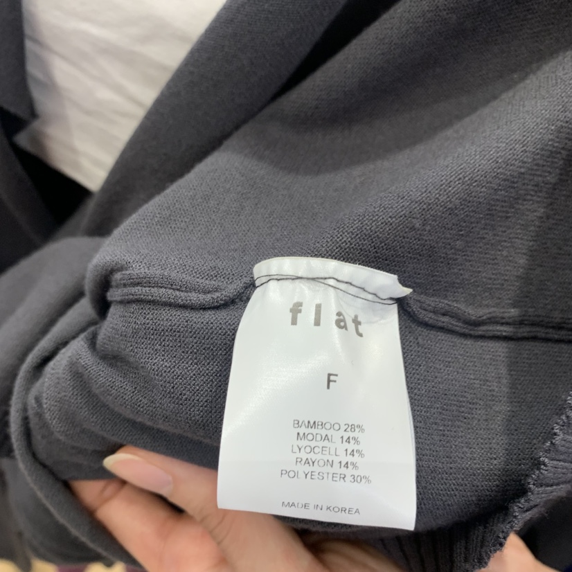 FLAT韓國東大門直郵女士新品休閑熱賣時尚推薦針織衫絲質FLAT針織衫