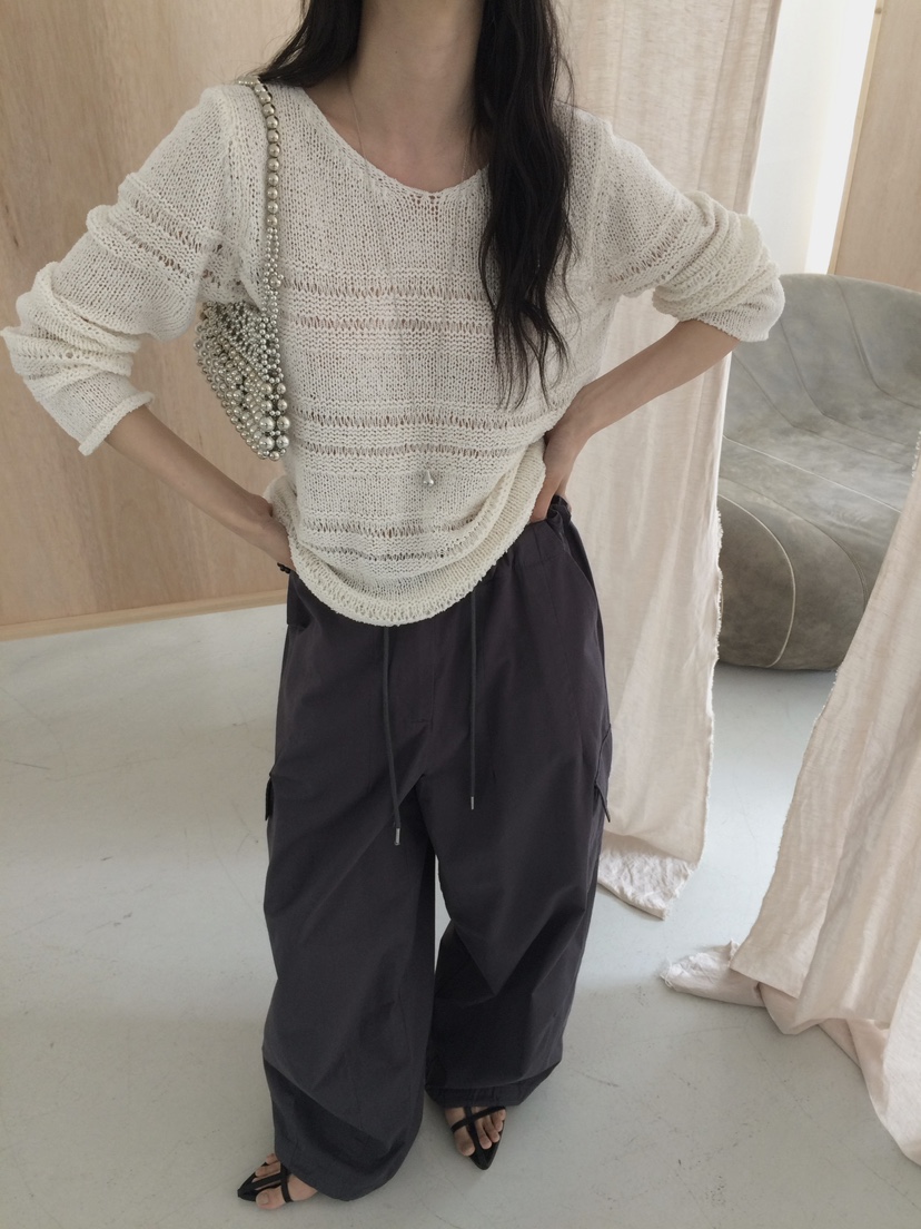 ANOU韓國直郵女士新品推薦26春夏熱賣職業時尚休閑休閑褲ANOU休閑褲