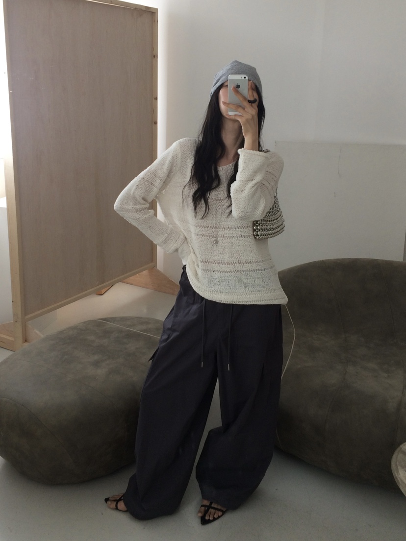 ANOU韓國直郵女士新品推薦26春夏熱賣職業時尚休閑休閑褲ANOU休閑褲