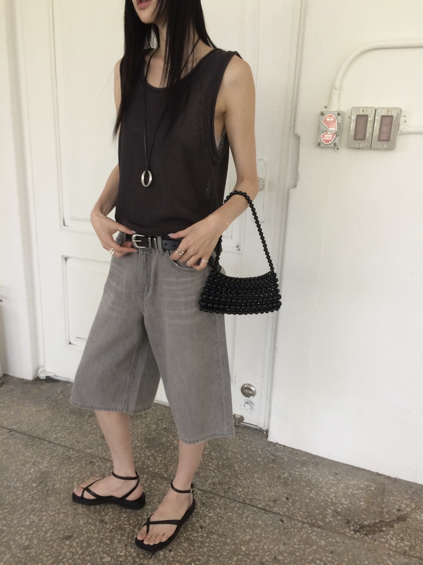 ANOU韓國代購女裝新款職業推薦26春夏時尚人氣休閑吊帶背心ANOU吊帶/背心