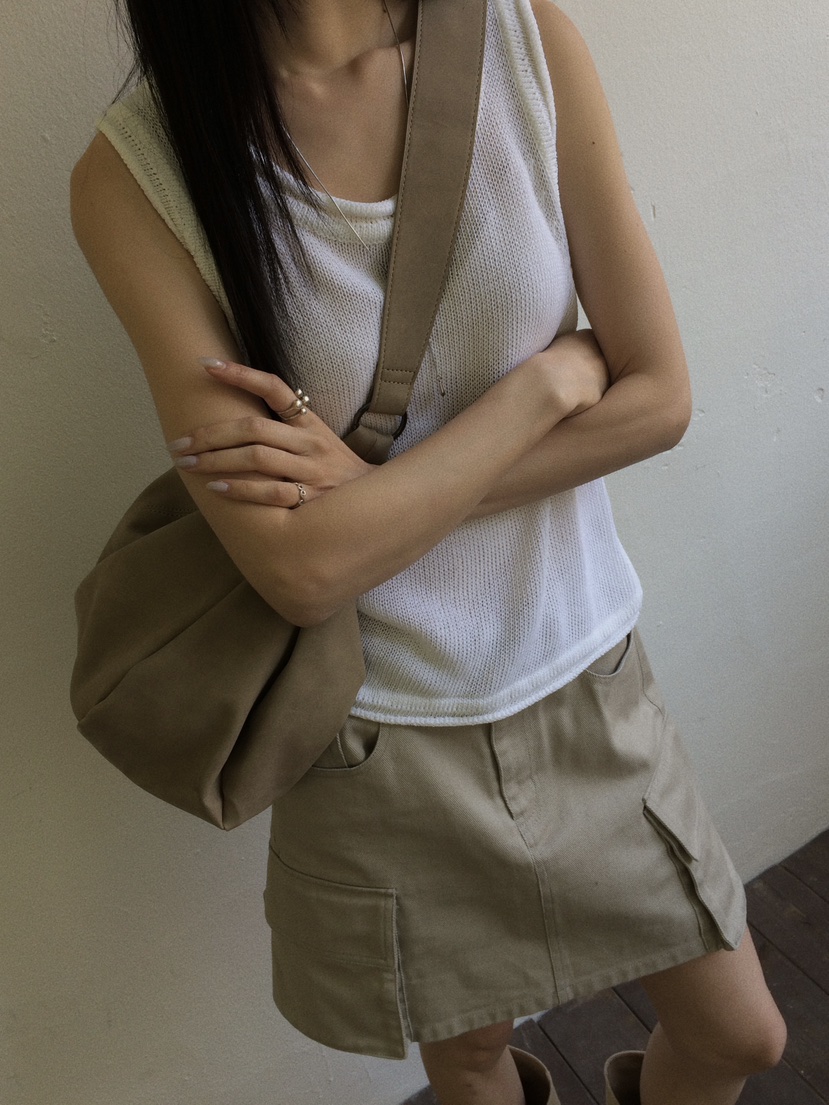 ANOU韓國代購女裝新款職業推薦26春夏時尚人氣休閑吊帶背心ANOU吊帶/背心