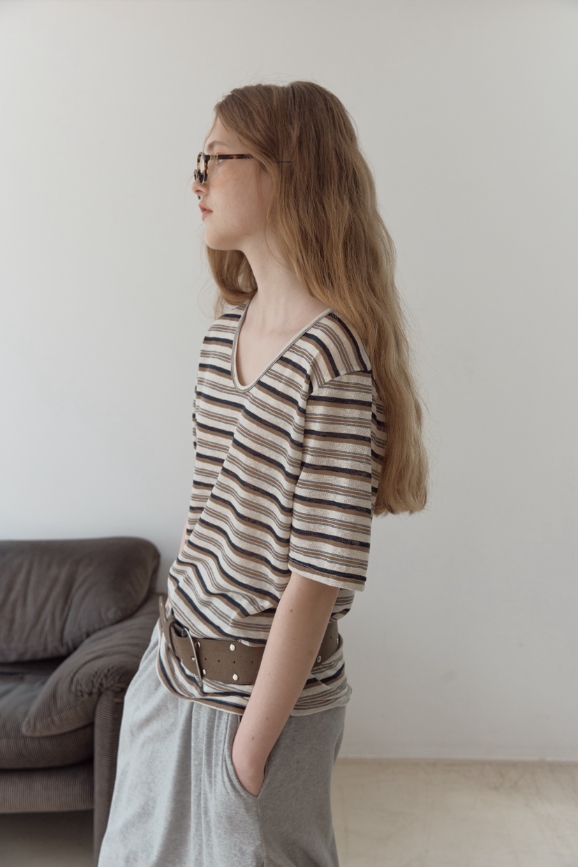 UOOV韓國東大門代購女裝新品人氣職業26春夏時尚熱賣休閑T恤UOOVT恤