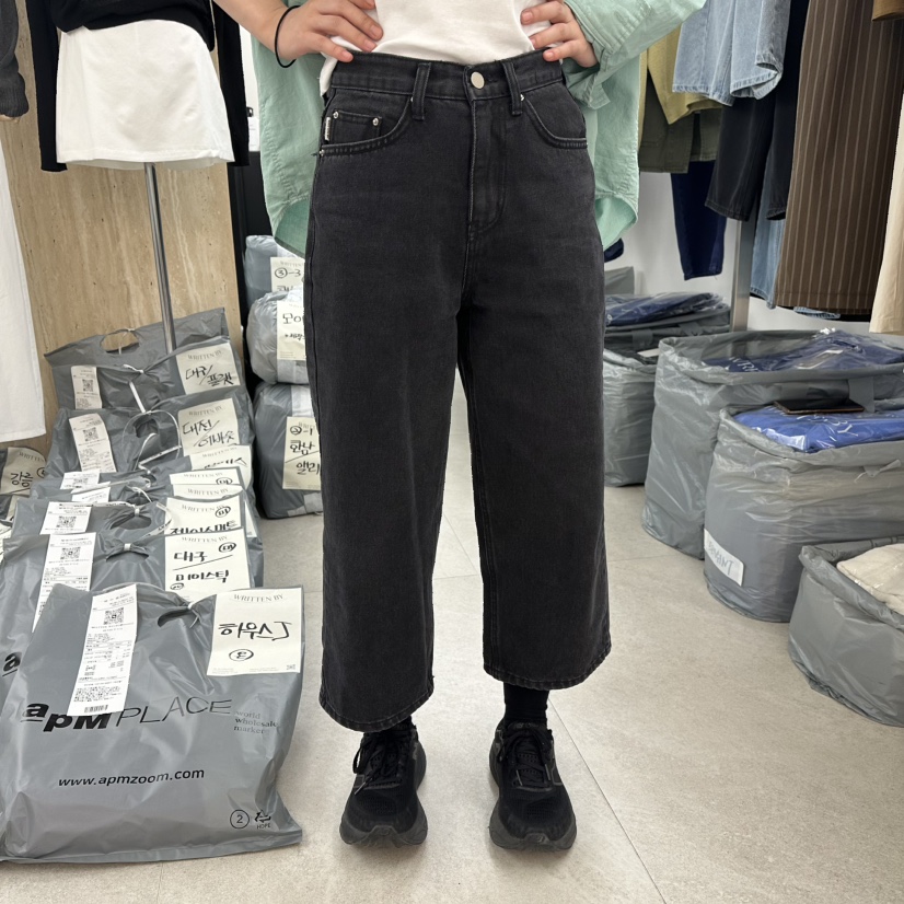 WRITTEN BY韓國直郵女裝新品職業26春夏推薦人氣熱賣牛仔褲WRITTEN BY牛仔褲圖色2