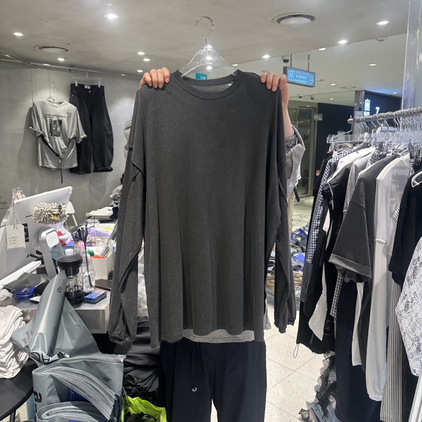 HERTZ-P韓國直郵實拍女士新品熱賣人氣職業26春夏長袖T恤HERTZ-P長袖T恤圖色3