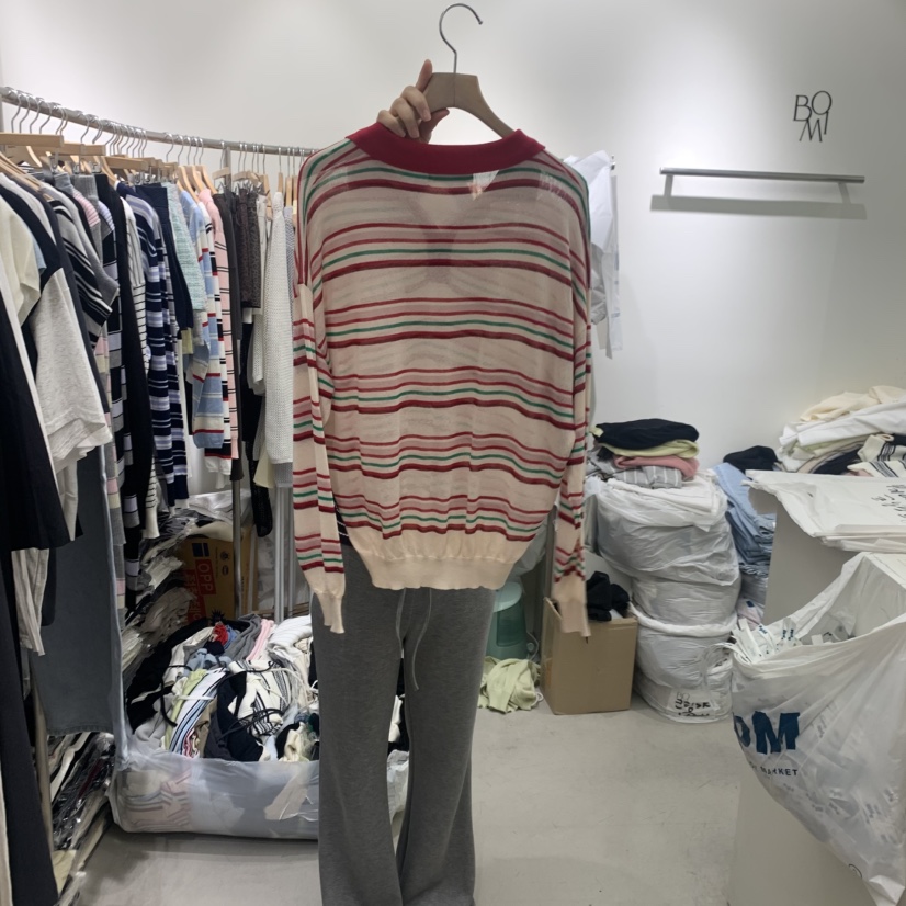 BY BOMI韓國直郵實拍女裝新款熱賣休閑時尚推薦人氣針織衫BY BOMI針織衫