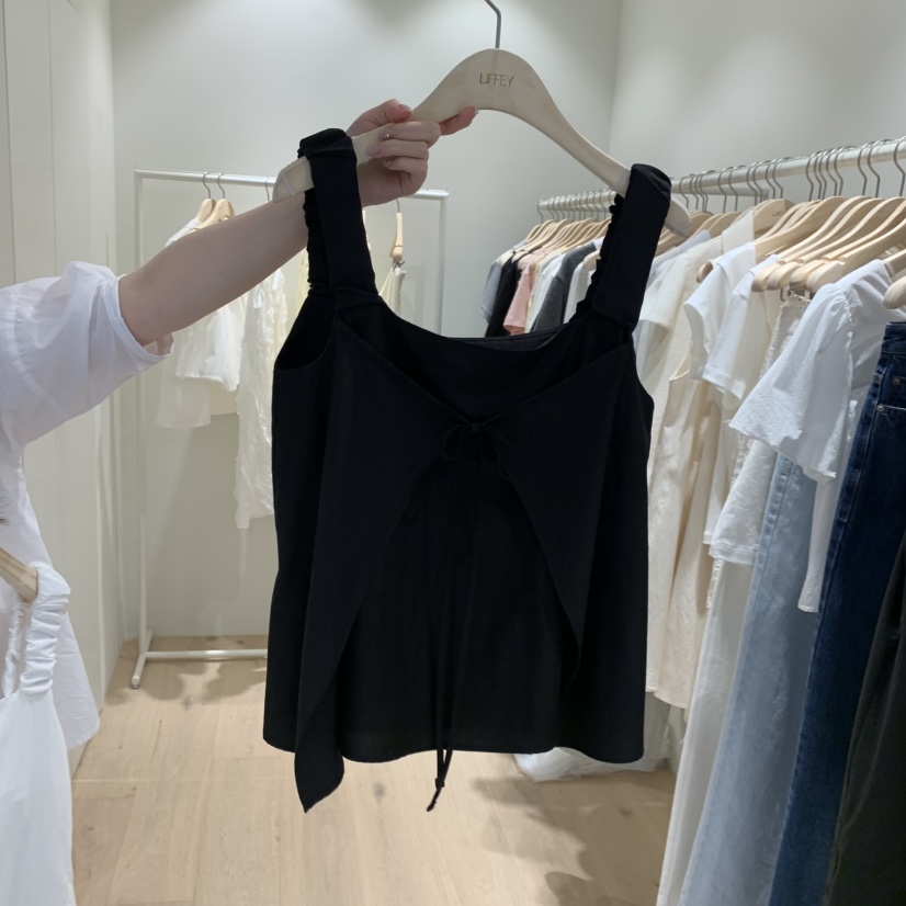 LIFFEY韓國代購女士新款職業時尚休閑熱賣26春夏吊帶背心LIFFEY吊帶/背心圖色2