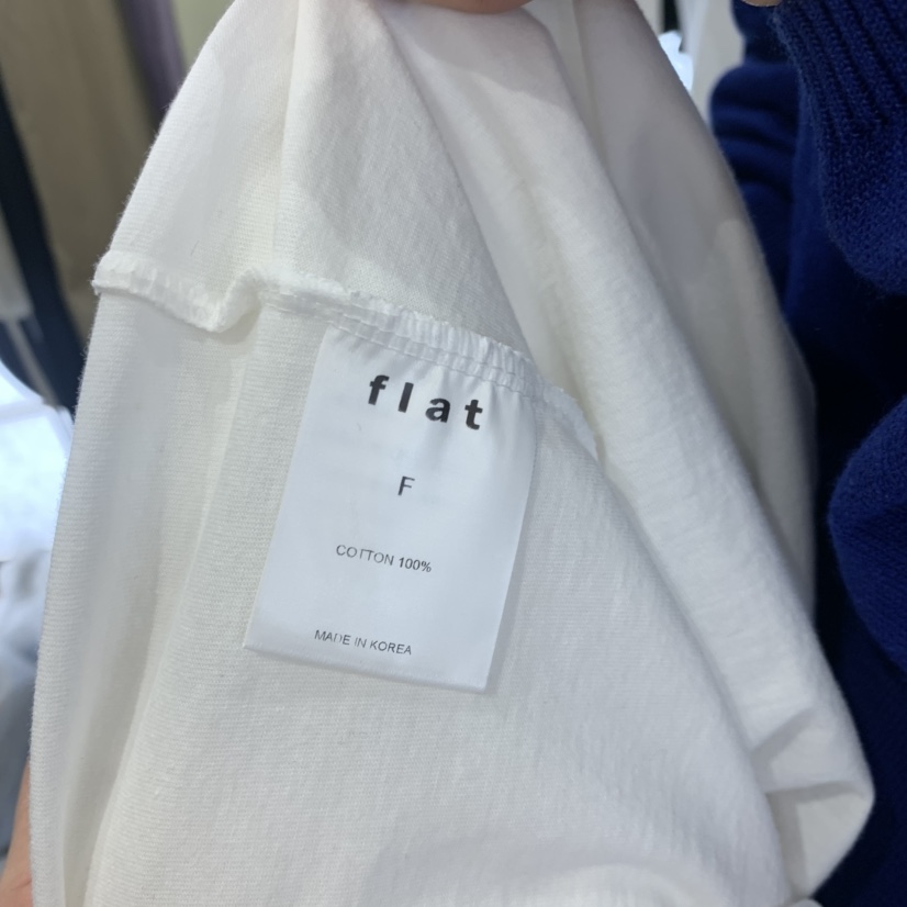 FLAT韓國東大門代購女士新款推薦時尚26春夏職業休閑人氣T恤FLATT恤