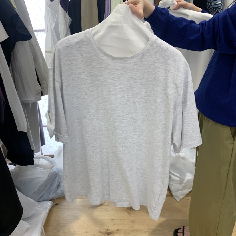 FLAT韓國東大門代購女士新款推薦時尚26春夏職業休閑人氣T恤FLATT恤圖色2