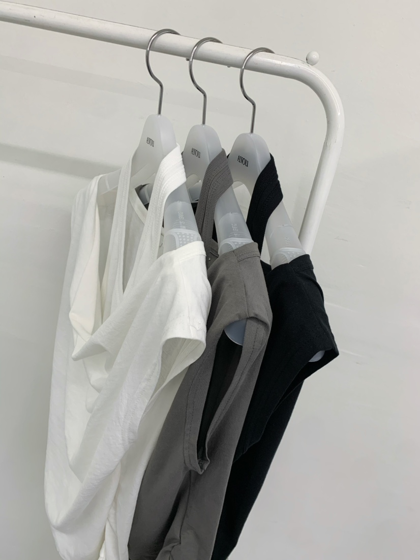 ANOU韓國直郵實拍女裝新品時尚休閑推薦職業吊帶背心披肩ANOU吊帶/背心