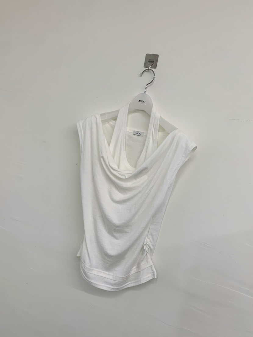 ANOU韓國直郵實拍女裝新品時尚休閑推薦職業吊帶背心披肩ANOU吊帶/背心