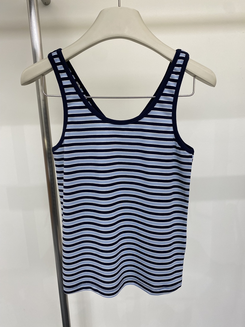 BANUL韓國東大門代購女裝新品熱賣26春夏吊帶背心天絲條紋BANUL吊帶/背心