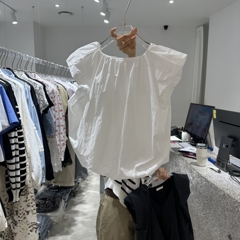 NEROLI 36韓國東大門直郵女士新品休閑人氣職業襯衫蕾絲衫NEROLI 36襯衫/蕾絲衫