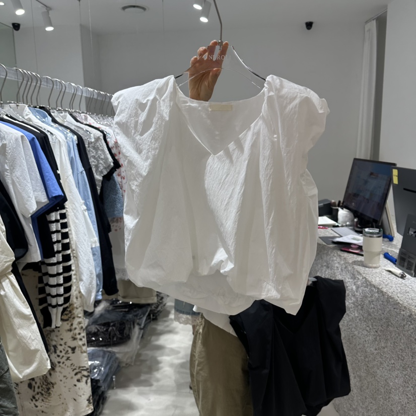 NEROLI 36韓國東大門直郵女士新品休閑人氣職業襯衫蕾絲衫NEROLI 36襯衫/蕾絲衫圖色1