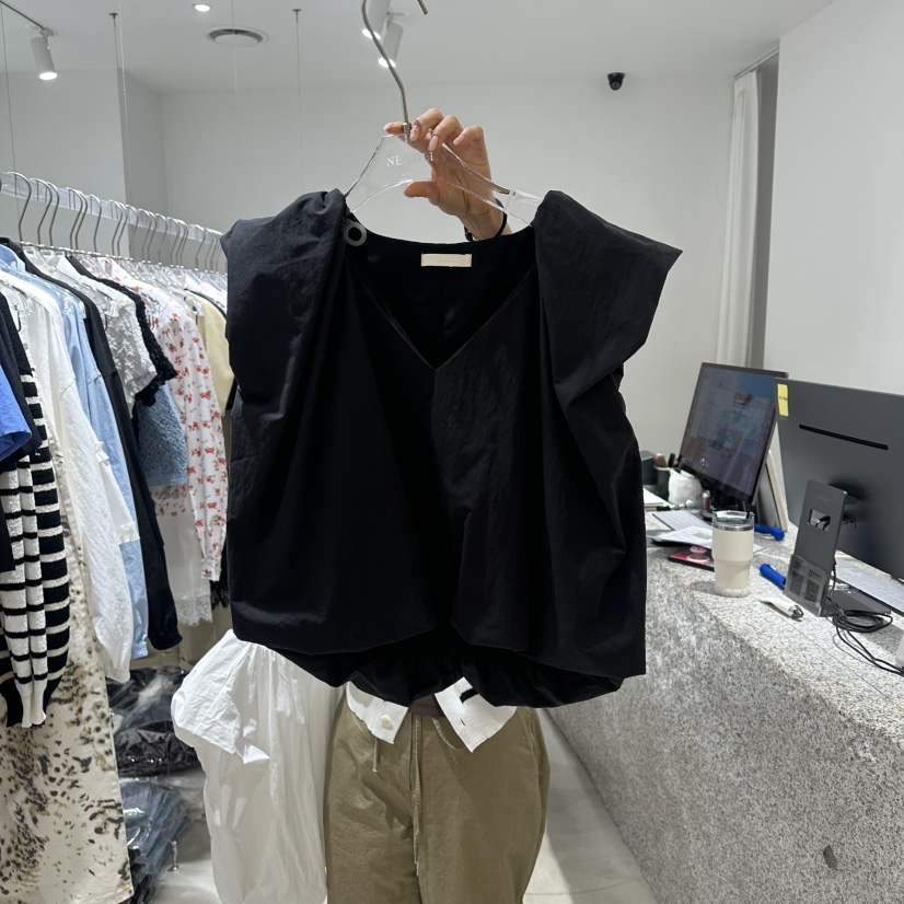 NEROLI 36韓國東大門直郵女士新品休閑人氣職業襯衫蕾絲衫NEROLI 36襯衫/蕾絲衫圖色2