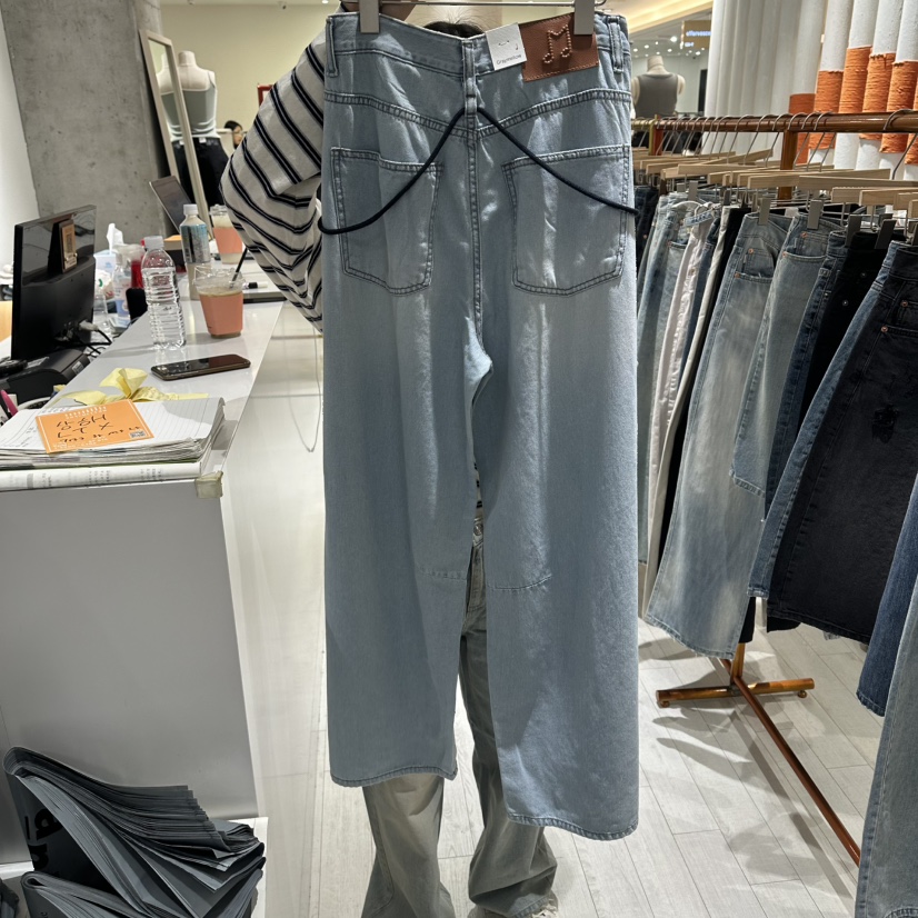 GRAYMELLOW韓國東大門代購女士新款休閑時尚人氣熱賣牛仔褲GRAYMELLOW牛仔褲