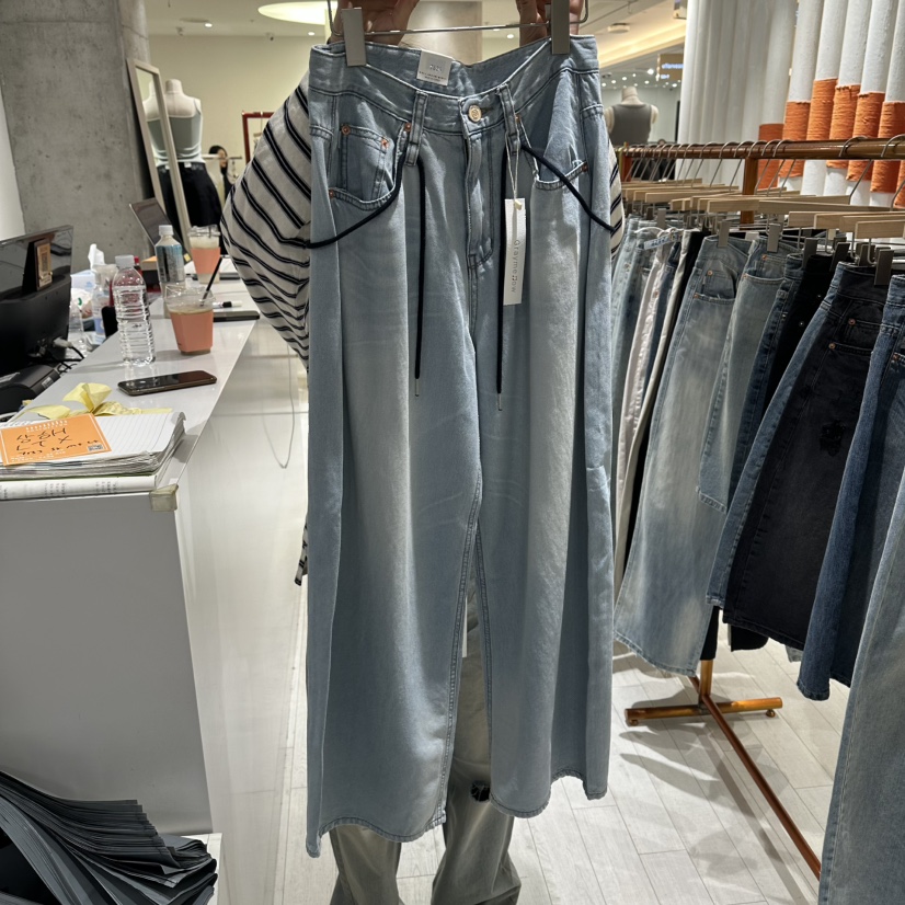 GRAYMELLOW韓國東大門代購女士新款休閑時尚人氣熱賣牛仔褲GRAYMELLOW牛仔褲圖色1