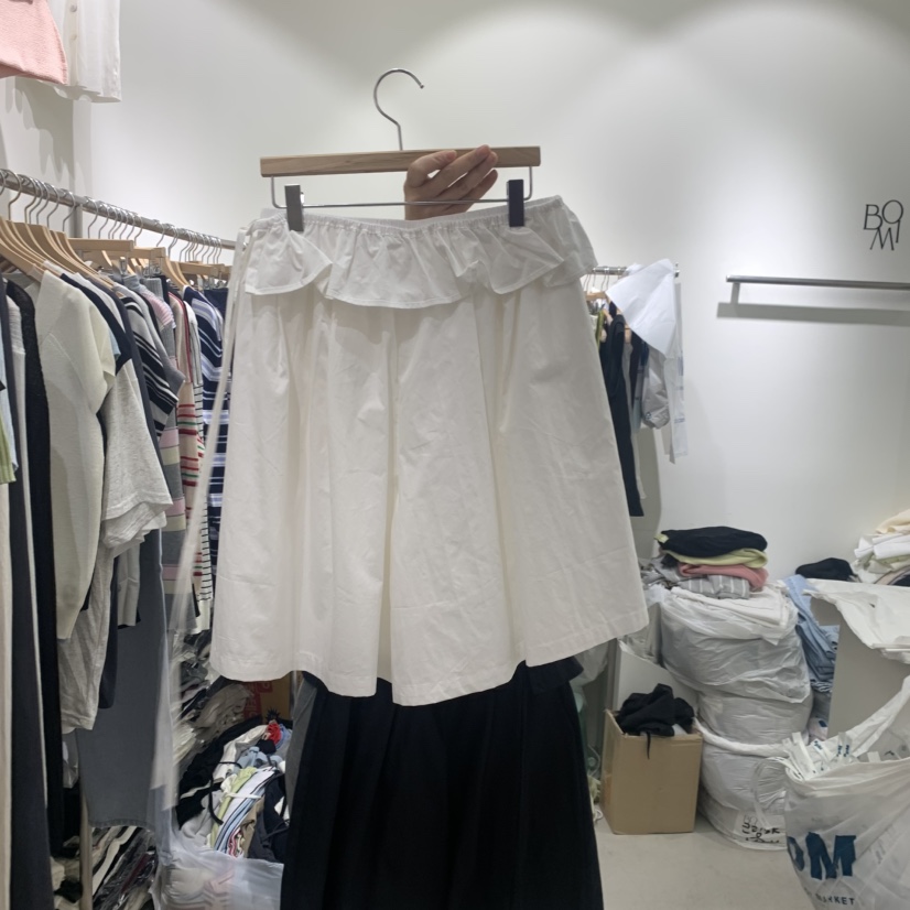 BY BOMI韓國東大門代購女士新品職業人氣時尚短褲荷葉邊BY BOMI短褲