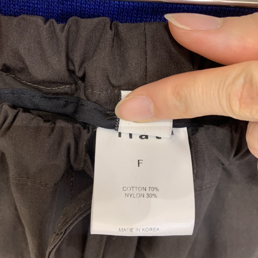 FLAT韓國東大門直郵女士新款休閑職業26春夏熱賣時尚休閑褲FLAT休閑褲