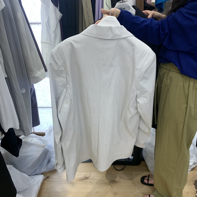 FLAT韓國東大門代購女士新款熱賣26春夏推薦時尚職業夾克FLAT夾克