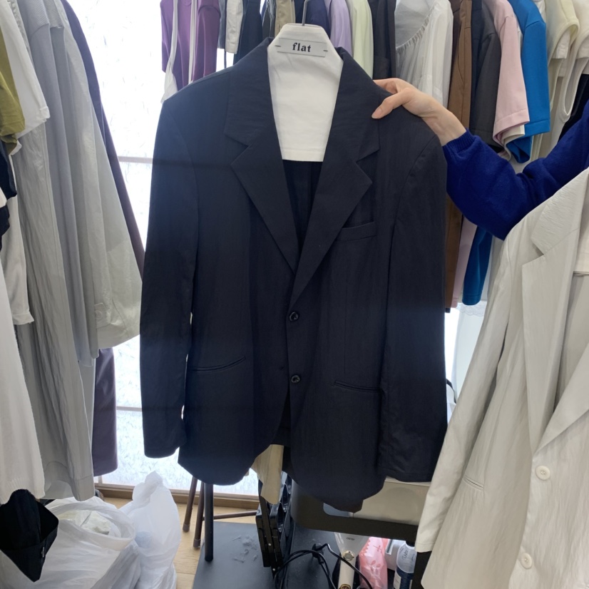 FLAT韓國東大門代購女士新款熱賣26春夏推薦時尚職業夾克FLAT夾克圖色2
