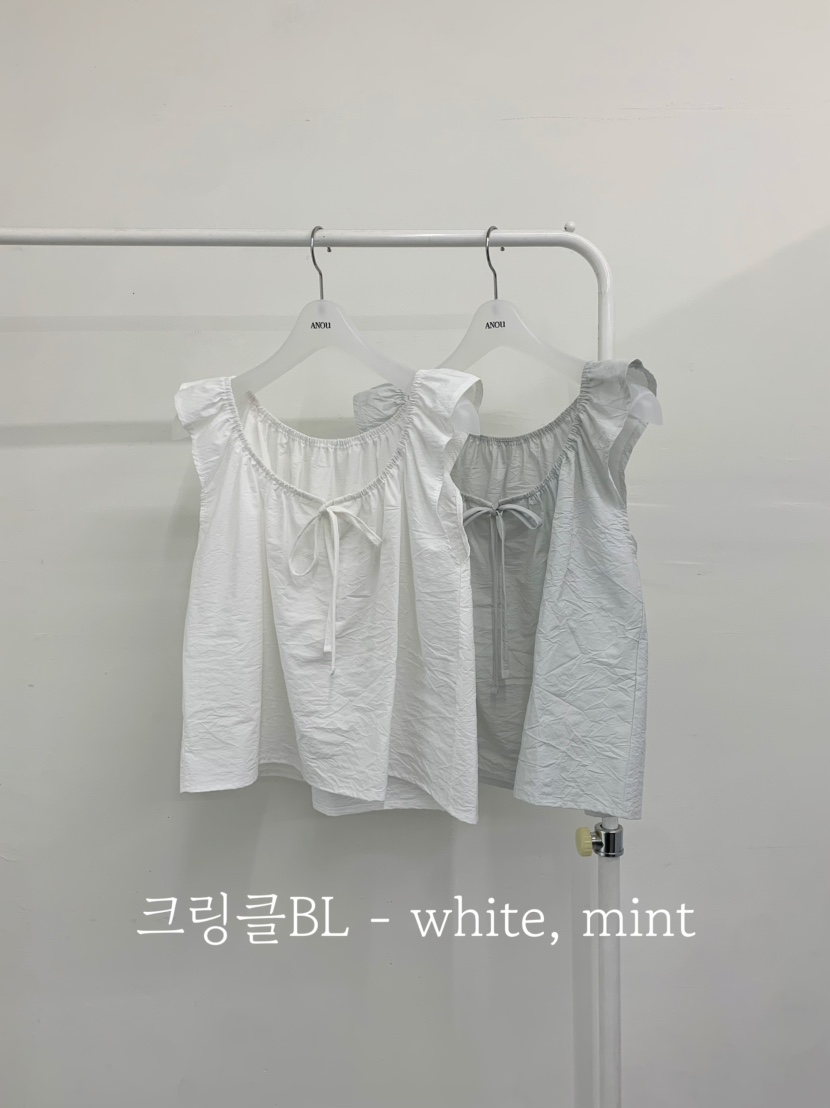 ANOU韓國直郵女裝新款人氣熱賣時尚推薦職業26春夏襯衫蕾絲衫ANOU襯衫/蕾絲衫