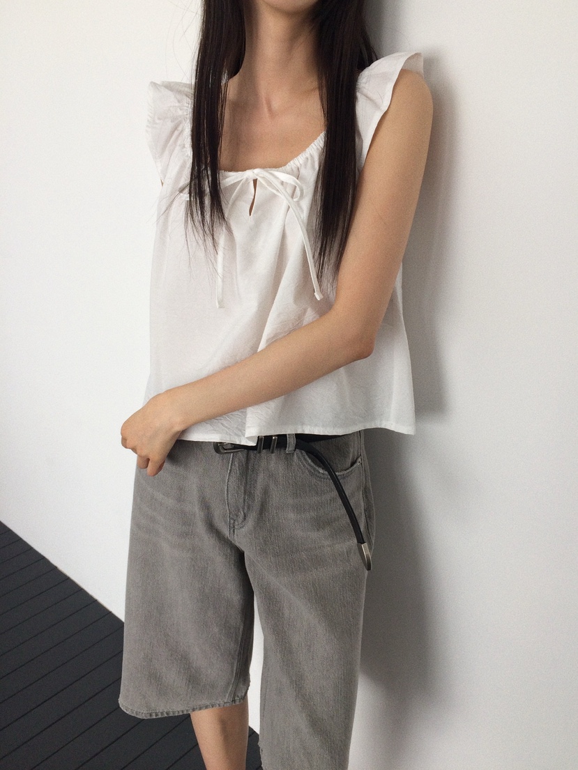 ANOU韓國直郵女裝新款人氣熱賣時尚推薦職業26春夏襯衫蕾絲衫ANOU襯衫/蕾絲衫