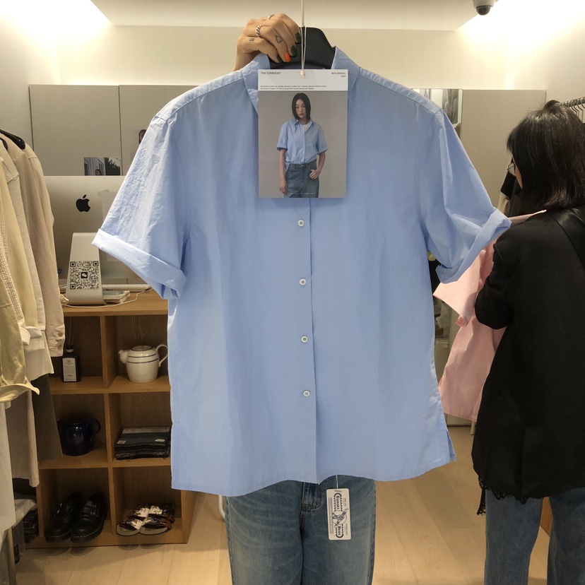 THE STARDUST韓國直郵實拍女裝新款休閑推薦職業襯衫蕾絲衫THE STARDUST襯衫/蕾絲衫圖色2