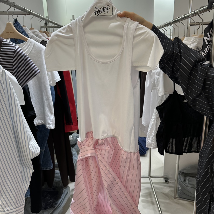 RENDER韓國東大門代購女士新品人氣時尚襯衫蕾絲衫不含內搭RENDER襯衫/蕾絲衫