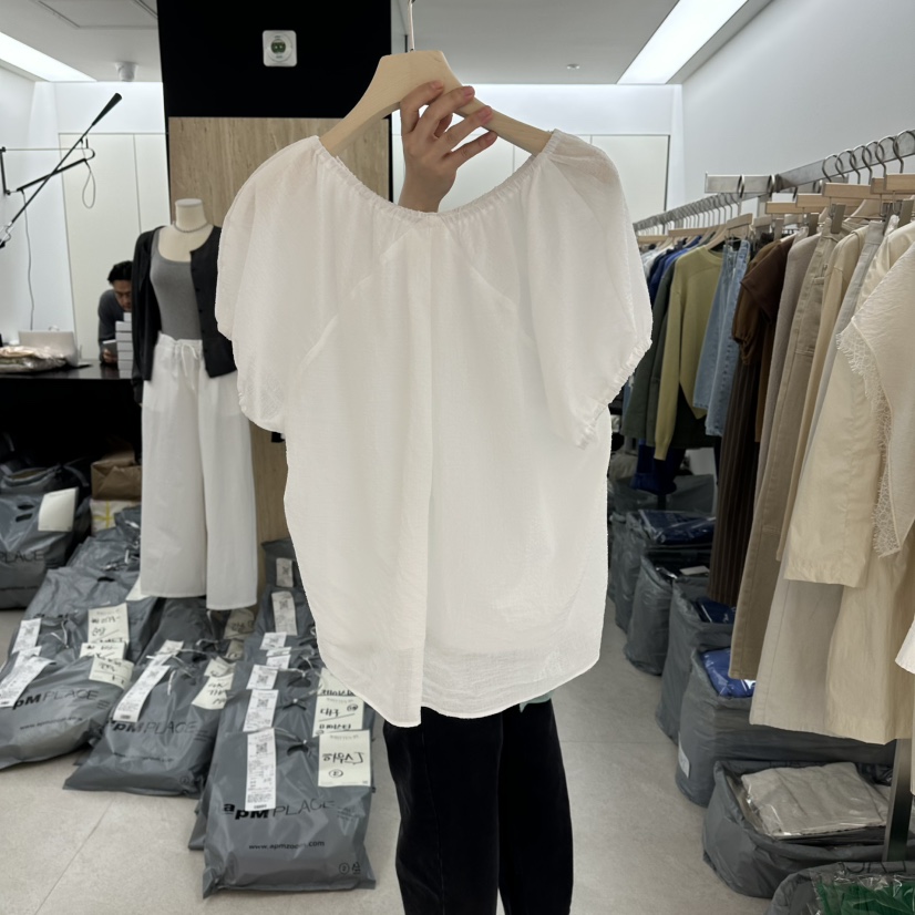 WRITTEN BY韓國東大門直郵女裝新品推薦休閑時尚襯衫蕾絲衫WRITTEN BY襯衫/蕾絲衫