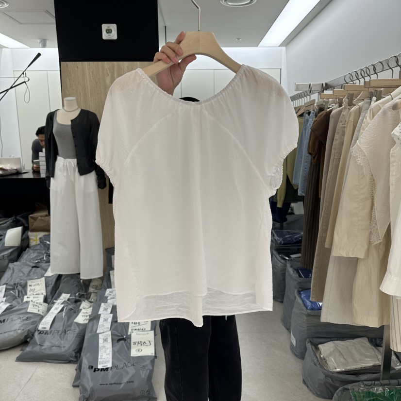 WRITTEN BY韓國東大門直郵女裝新品推薦休閑時尚襯衫蕾絲衫WRITTEN BY襯衫/蕾絲衫圖色1